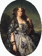 Franz Xaver Winterhalter Portrait of Sophia Alexandrovna Radziwill France oil painting artist